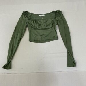 O.Bianca‎ long sleeve crop top